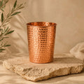 Free Hammered Copper Cup