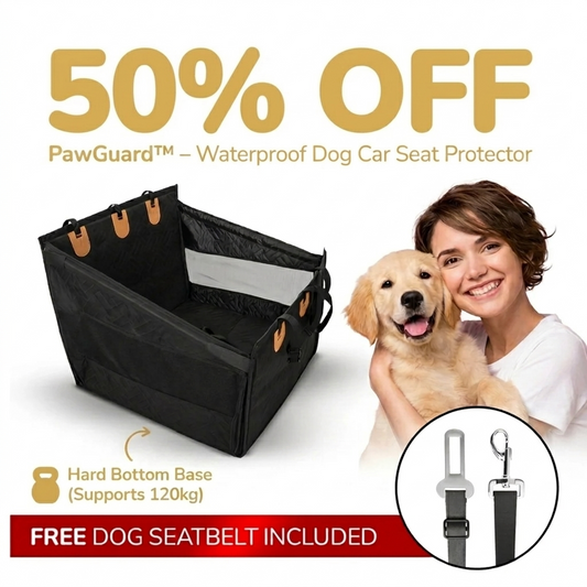 PawGuard – Waterproof Dog Car Seat Protector