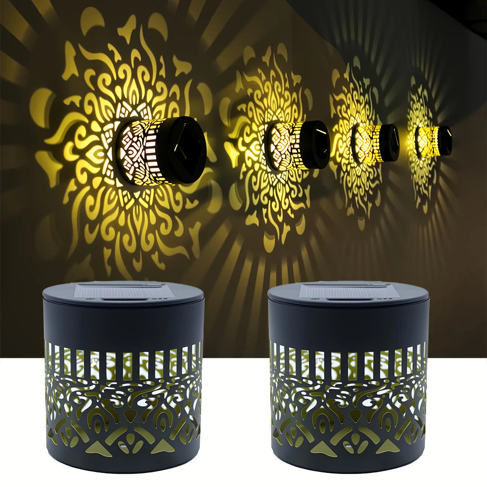 GlowPetal - Solar Projection Light