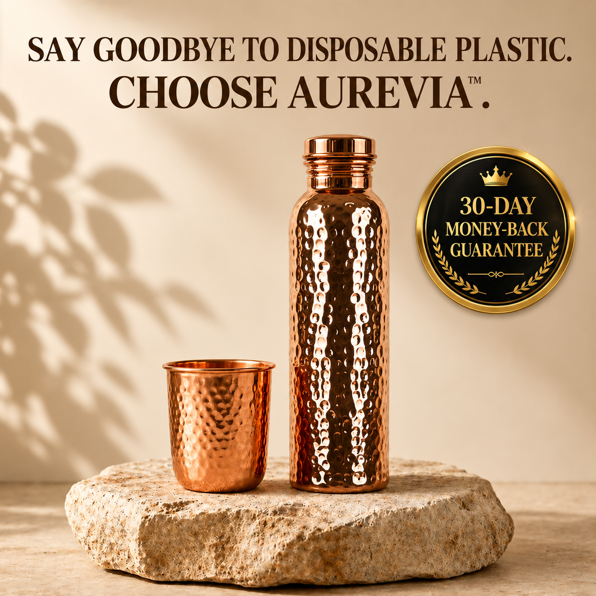 Aurevia™ Copper Bottle